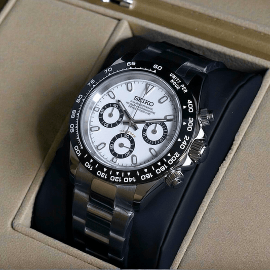Seiko Mod Daytona Panda - ModGods
