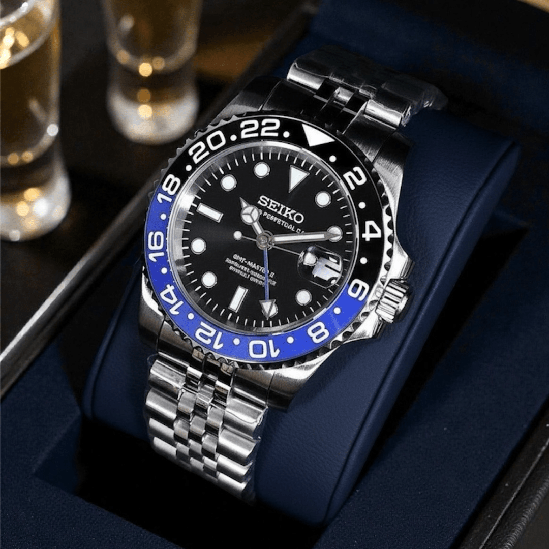 Seiko Mod GMT Batman - ModGods
