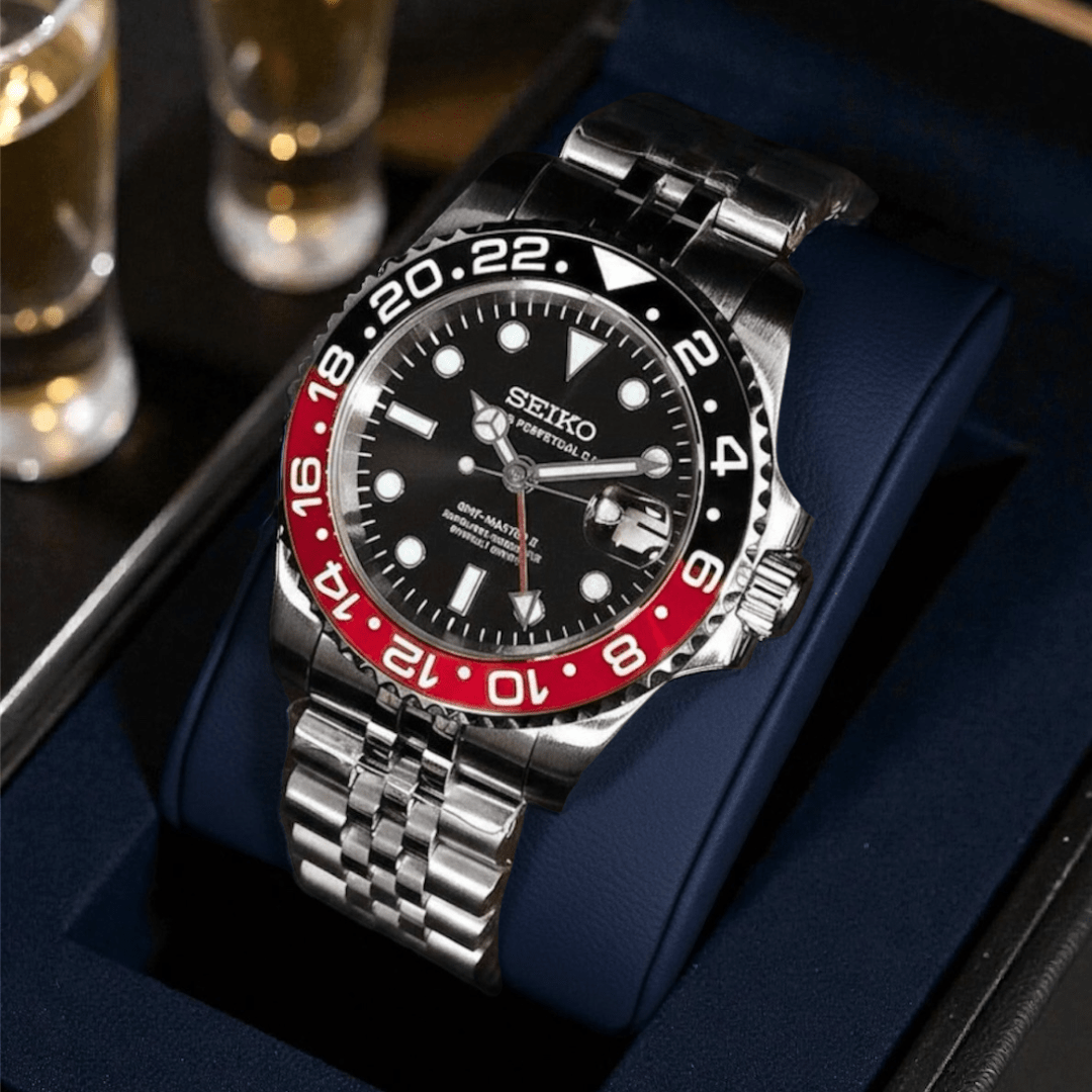 Seiko Mod GMT Purple - ModGods