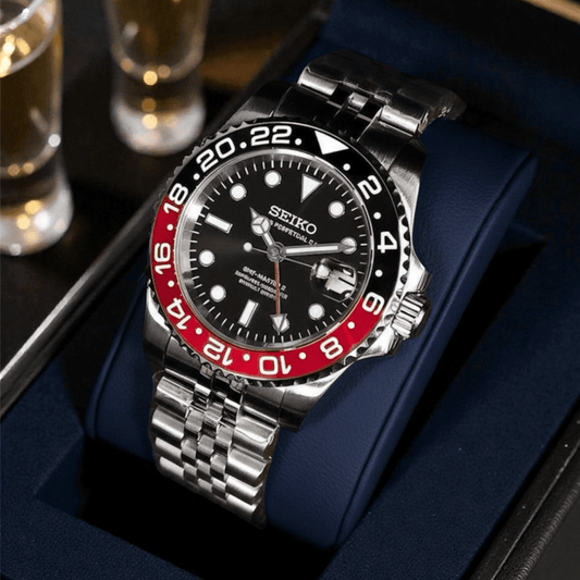 Seiko Mod GMT Purple - ModGods